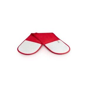 NEW Le Creuset 100% Cotton Double Oven Glove Cerise Cherry Red